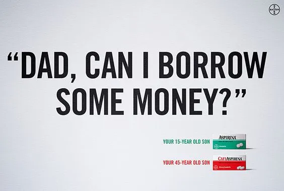 copywriting aspirina